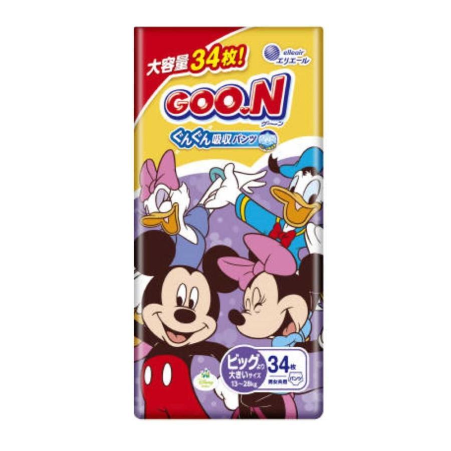 グーンパンツ ぐんぐん吸収パンツ XXLサイズ 34枚×3パック